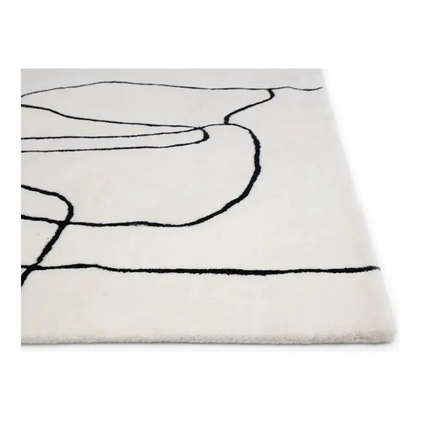 Tilda Hand -Tufted Ivory Rug