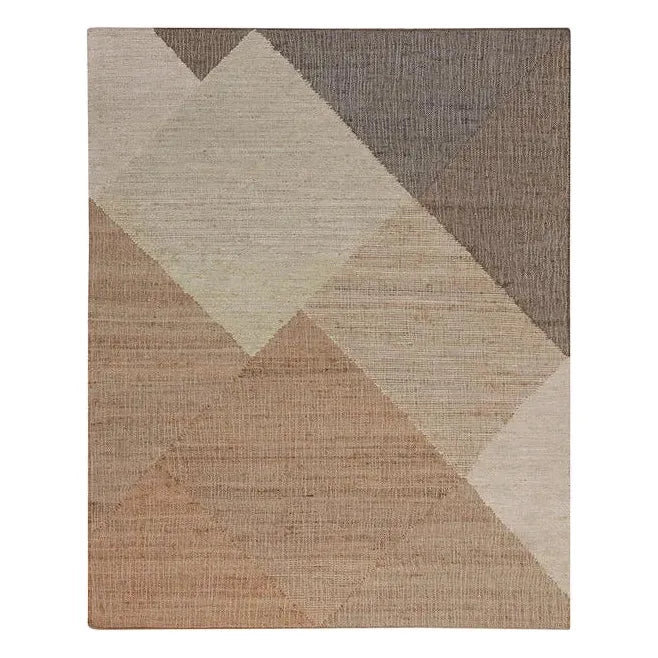 Oswego Geometric Patterned Hand-Woven Rug