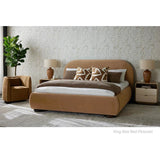 Marin Polyester Upholstered Stylish Queen Bed