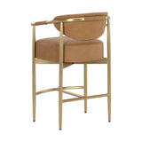 Heloise Leather Upholstered Counter Stool