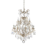 Versailles Silver Crystal Design Chandelier