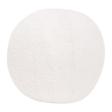 12" Sphere Performance Fabric Essential Pillow-Throw Pillows-Essentials For Living-White-LOOMLAN