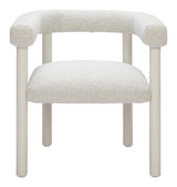 Sunbath Aluminum White Dining Arm Chair (Set of 2)