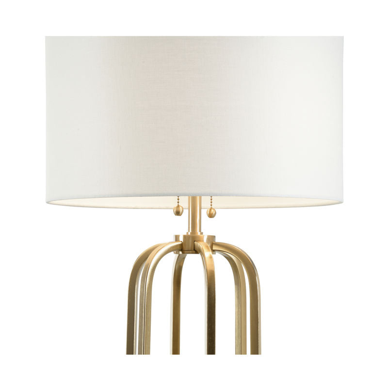 Varese Gold Marble Dual Lights Table Lamp