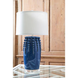 Sea Urchin Ceramic Glaze Finish Table Lamp