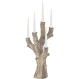 15" Rafaela Flameless/LED Candelabra Sculpture