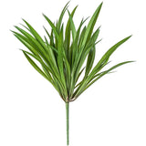 16'' Faux Botanical Outdoor Green Grass-Faux Plants Accessories-Le Present-LOOMLAN