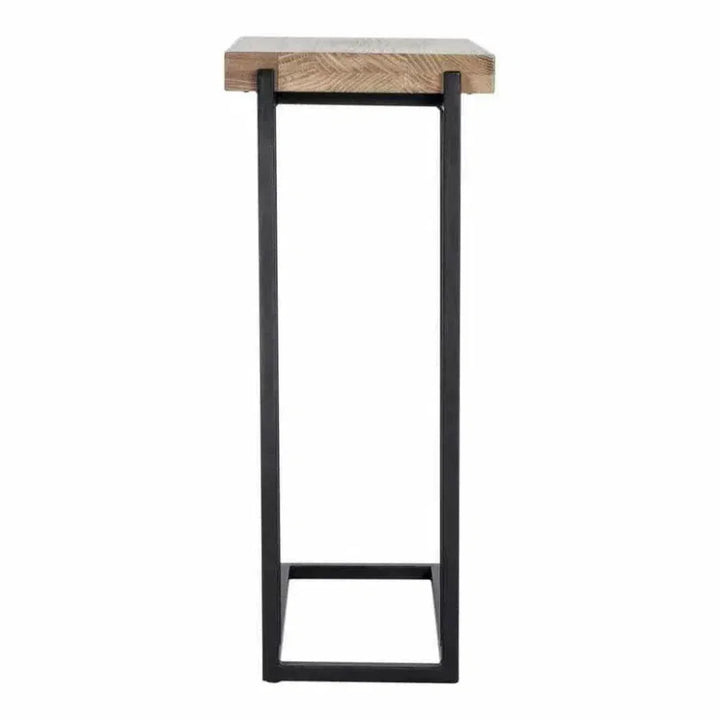 16 Inch C Shape Side Table Natural - LOOMLAN - Moe's Home - Side Tables