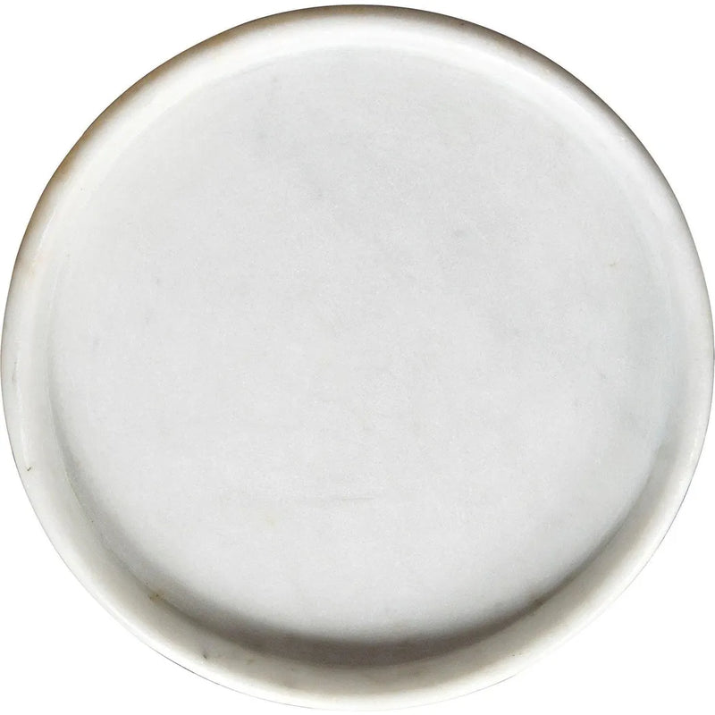 16" Round Marble Tray