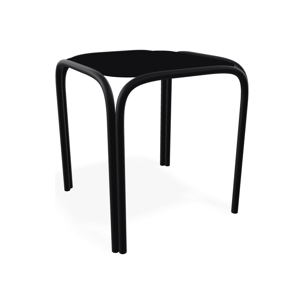 17" Square Marine Grade Polymer End Table