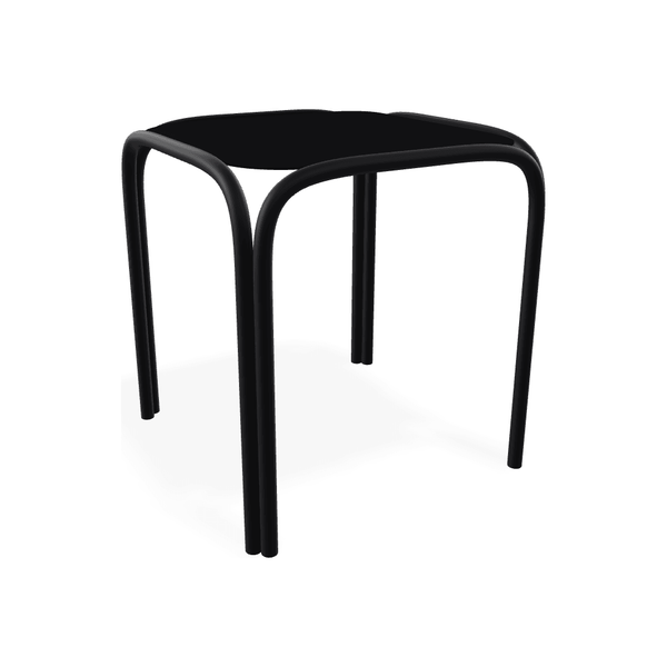 17" Square Marine Grade Polymer End Table - LOOMLAN - Telescope - Outdoor Side Tables