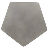 18 Inch Outdoor Stool Grey Contemporary-Garden Stools-Moe's Home-LOOMLAN