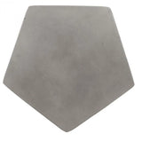 18 Inch Outdoor Stool Grey Contemporary Outdoor Accessories LOOMLAN By Moe's Home
