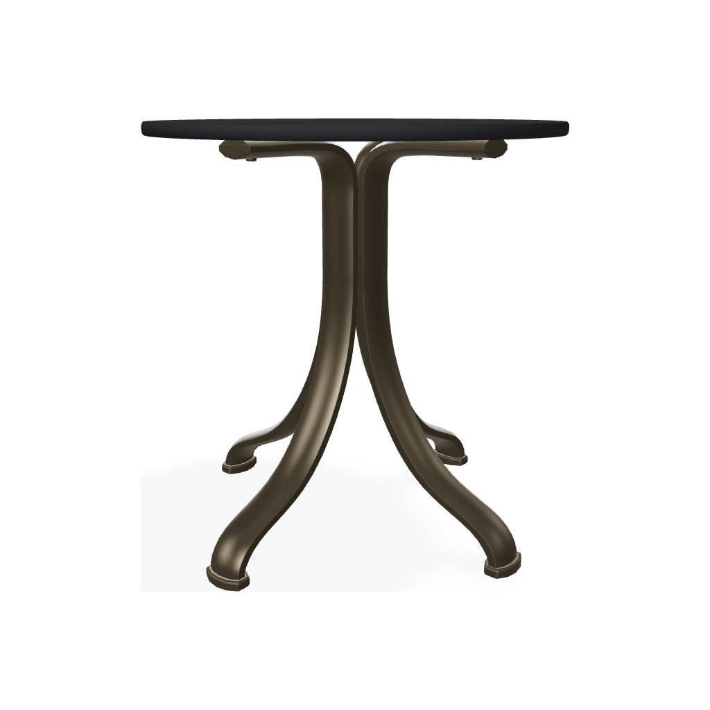 18" Round Marine Grade Polymer Top End Table