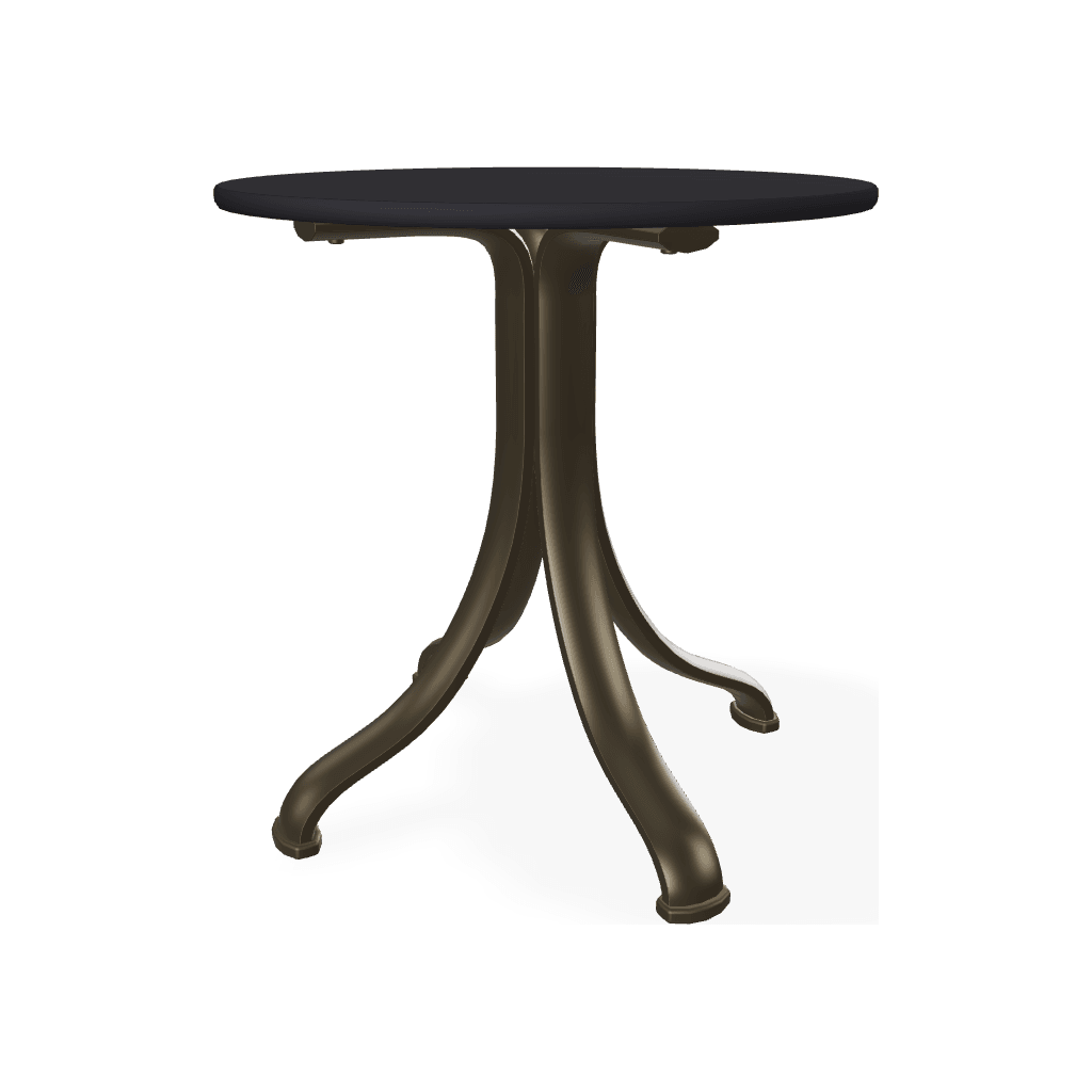 18" Round Marine Grade Polymer Top End Table