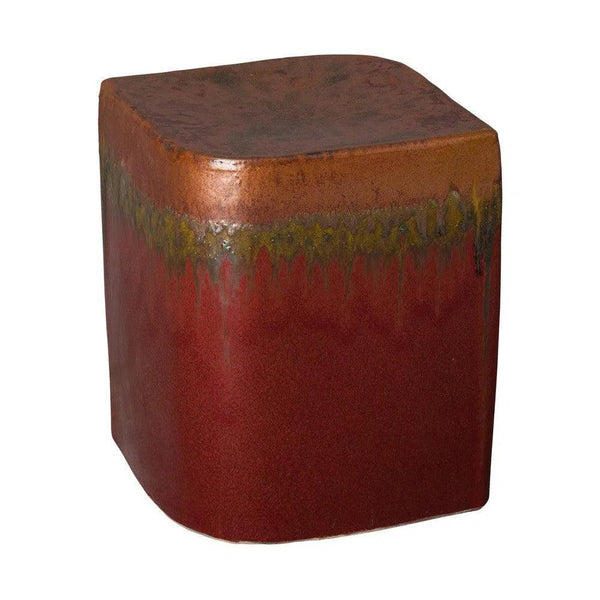 18 in. Aero Ceramic Outdoor Garden Stool