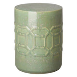 18 in. Axton Ceramic Outdoor Garden Stool