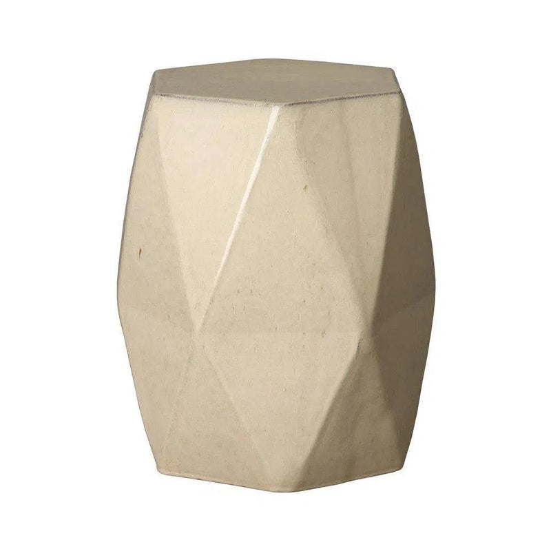 18 in. Brilliant Matrix Ceramic Garden Stool