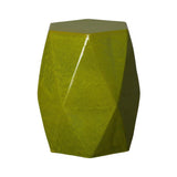 18 in. Brilliant Matrix Ceramic Garden Stool