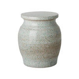 18 in. Koji Ceramic Outdoor Garden Stool Side Table