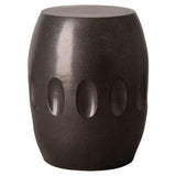 18 in. Orion Ceramic Outdoor Garden Stool