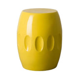 18 in. Orion Ceramic Outdoor Garden Stool