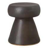 18 in. Portobello Ceramic Outdoor Garden Stool Outdoor