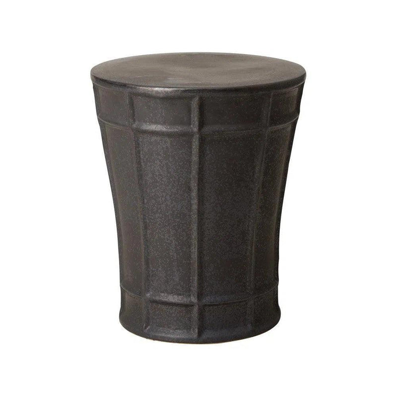 18 in. Varro Ceramic Garden Stool