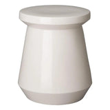 18 in. Vic Ceramic Outdoor Garden Stool