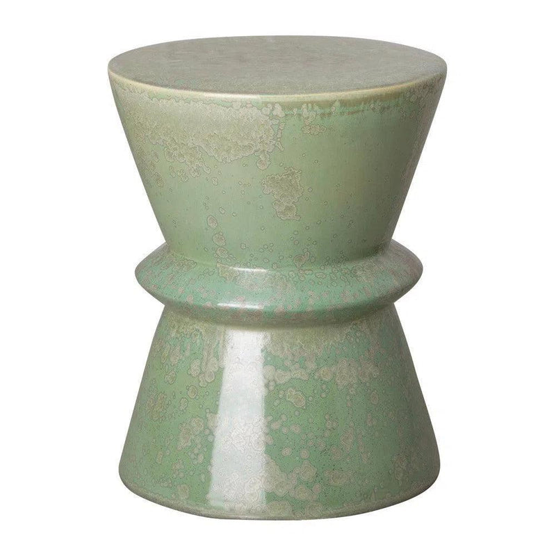 18 in. Zip Ceramic Outdoor Garden Stool