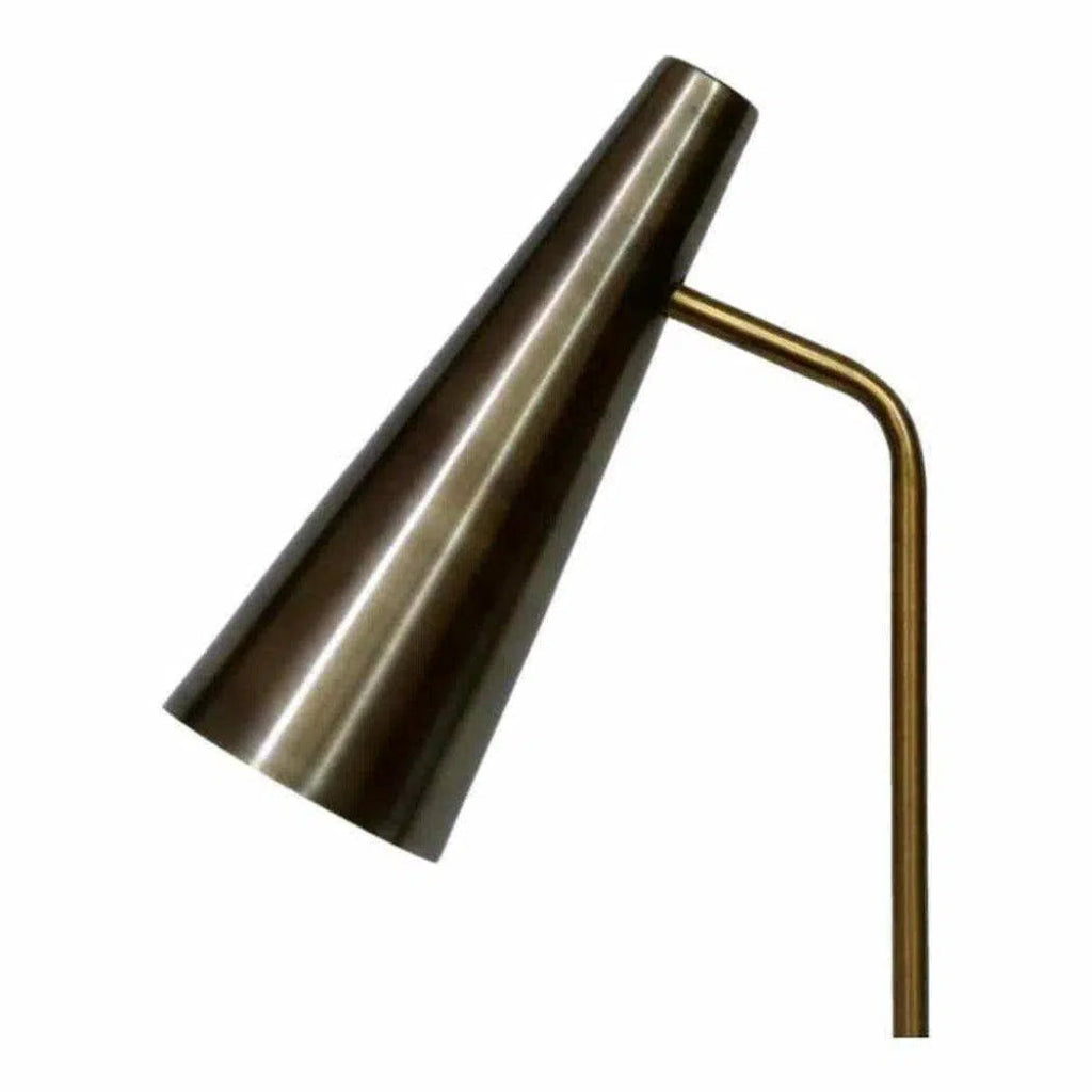 18 Inch Table Lamp Gold Contemporary - LOOMLAN - Moe's Home - Table Lamps