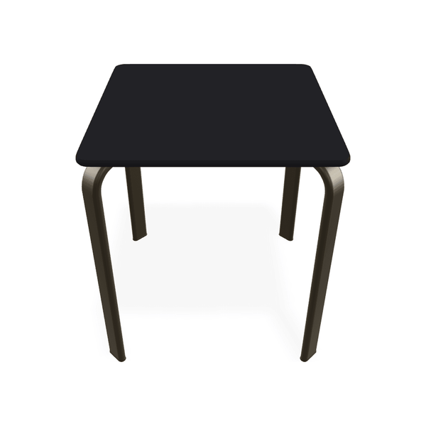 18" Square Marine Grade Polymer End Table - LOOMLAN - Telescope - Outdoor Side Tables