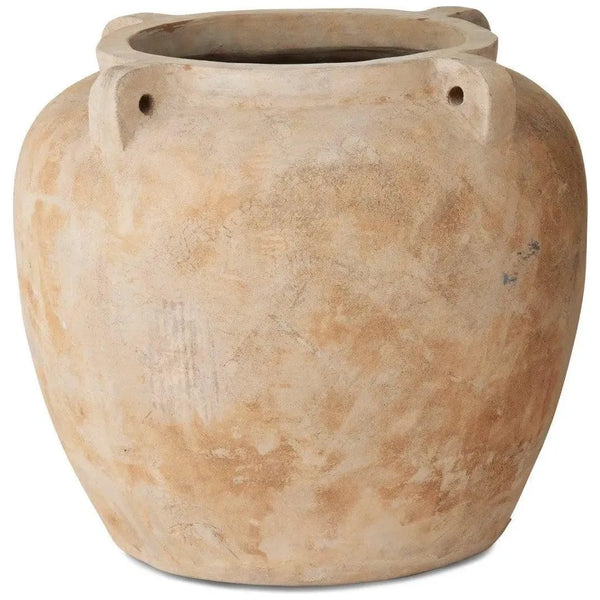 18.5 in. Ophelia Terracotta Brown Planter