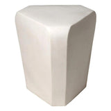 18.5 in. Triangle Ceramic Outdoor Garden Stool