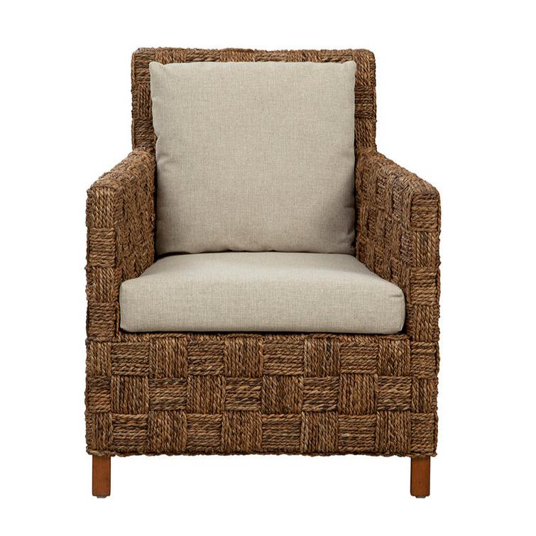 Northend Linen Upholstered Outdoor Occasional Chair