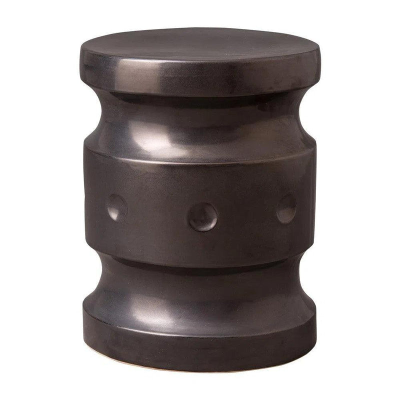 19 in. Spindle Outdoor Decorative Garden Stool