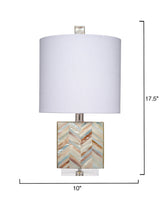 Garbo Mother of Pearl Table Lamp