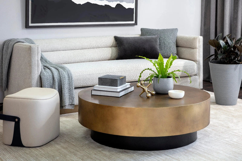 Bernaby Iron Round Coffee Table