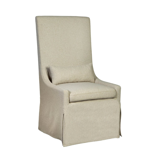 Sinclair Linen Upholstered Armless Side Chair