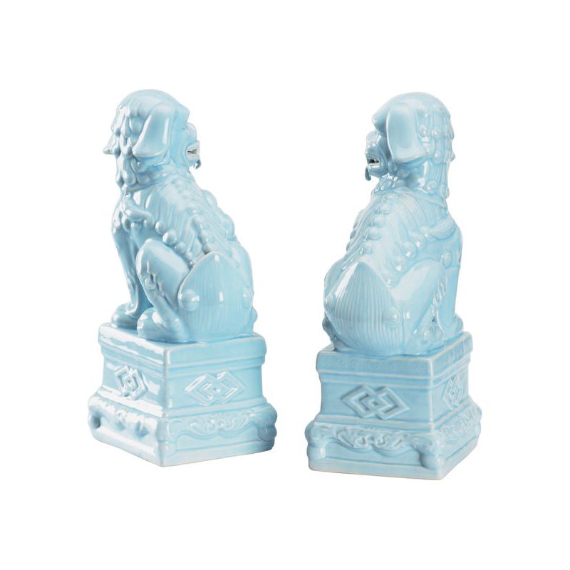 Foo Dogs Ceramic Made Sculpture