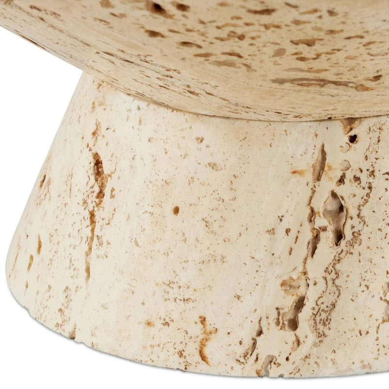 Lubo Travertine Small Bowl