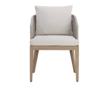 Capri Fabric Outdoor Dining Armchair