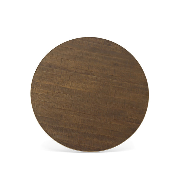 Drummond Wooden Topped Round Dining Table