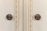 2 Door Sideboard Bright Lime White-Accent Cabinets-Sarreid-LOOMLAN