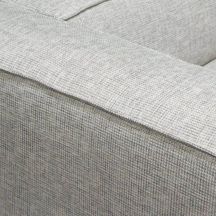 2 PC Set Beige Low Back Modular Sofa in Barley-Modular Sofas-Diamond Sofa-LOOMLAN