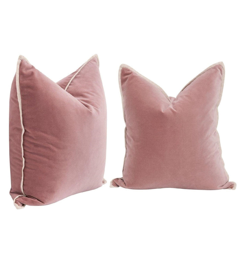 20" Cotton Essential Pillow 2PC-Throw Pillows-Essentials For Living-LOOMLAN