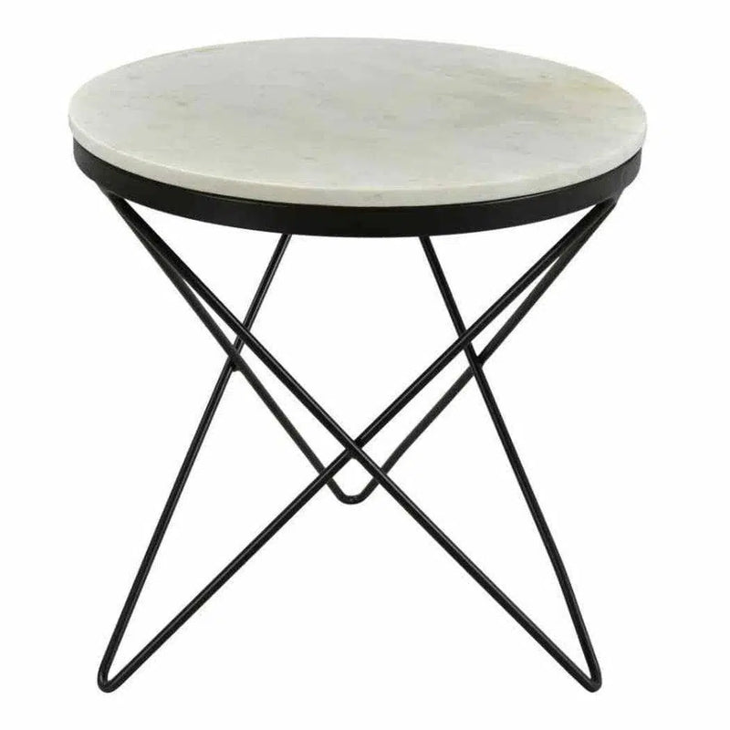 20 Inch Side Table Black Black Contemporary