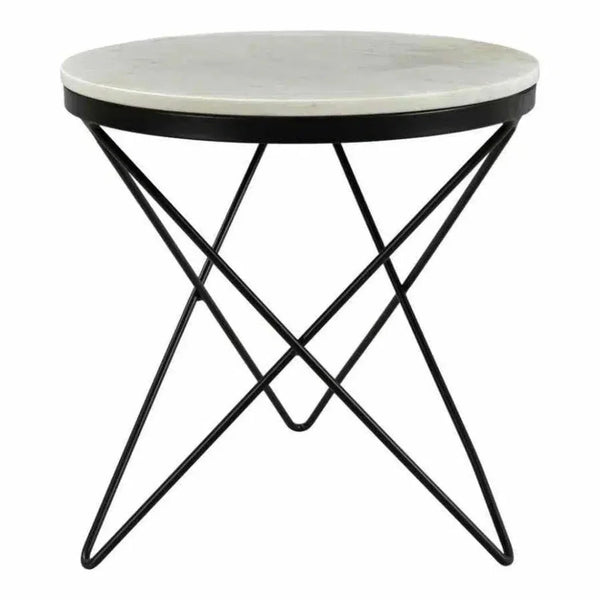 20 Inch Side Table Black Black Contemporary - LOOMLAN - Moe's Home - Side Tables