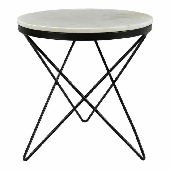 20 Inch Side Table Black Black Contemporary - LOOMLAN - Moe's Home - Side Tables