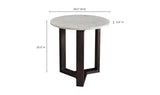 20 Inch Side Table Charcoal Grey Scandinavian-Side Tables-Moe's Home-LOOMLAN